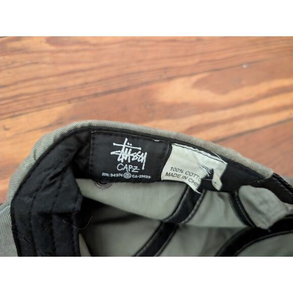 Stussy VTG Green Mens Adjustable Hat - Picture 8 of 8